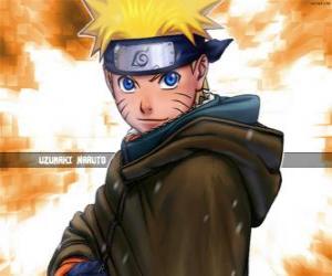 yapboz Uzumaki Naruto genç bir ninja maceralarını kahramanı olan